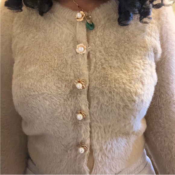 ZARA Fuzzy Sweater - Picture 2 of 2